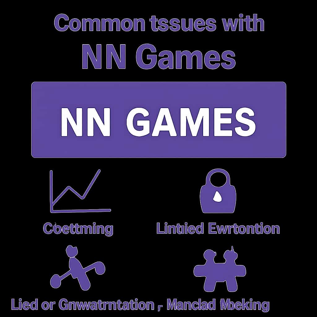 Diagram explaining common issues related to NN Games.