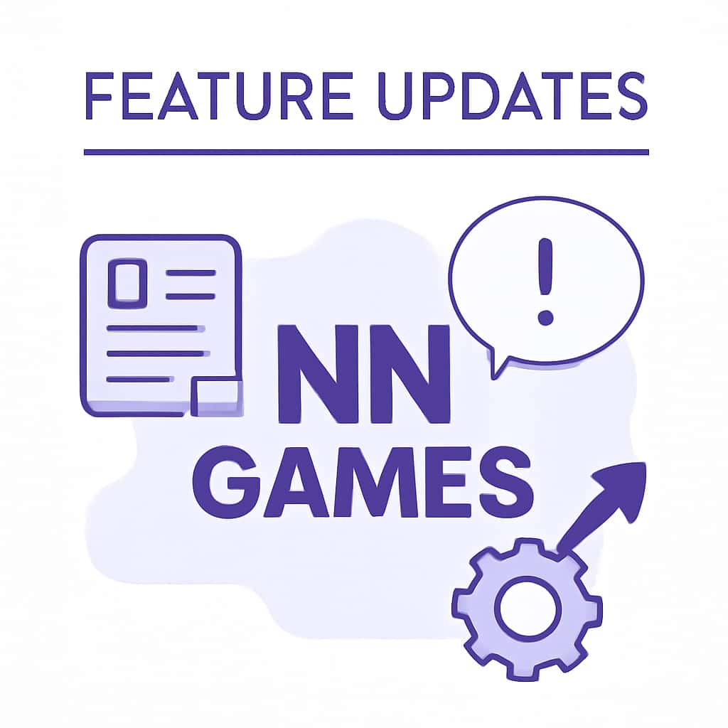 Diagram explaining the feature updates process in NN Games.