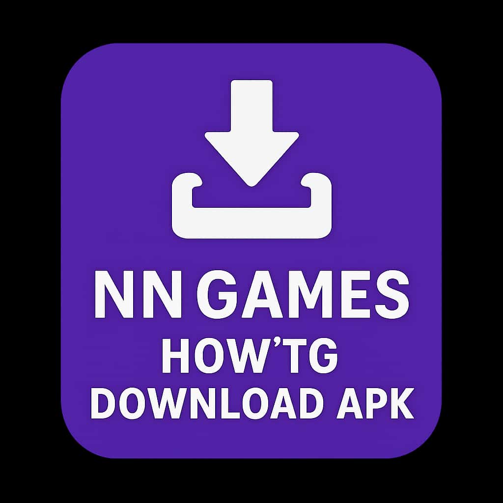 Icon representing the NN Games APK download guide.