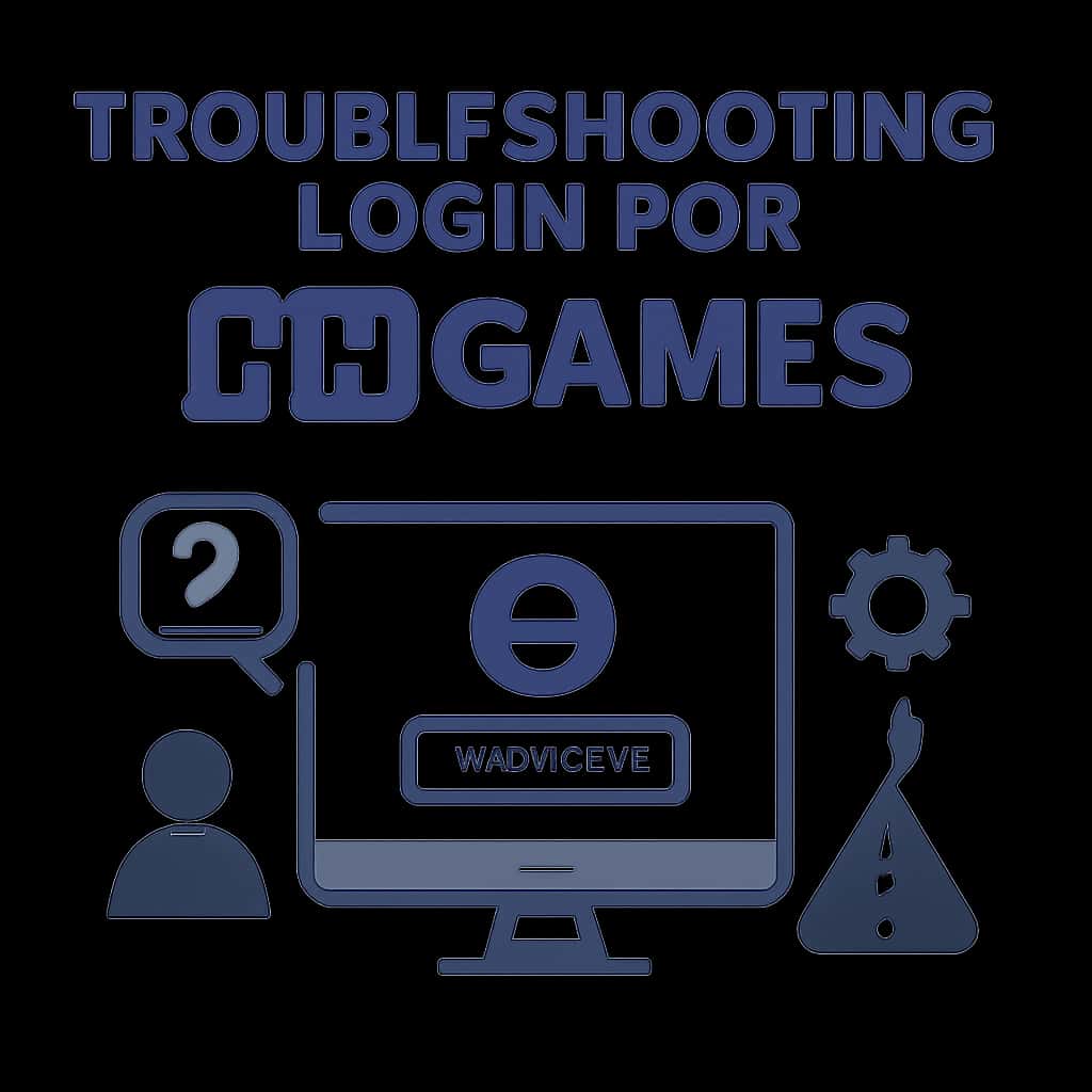 An educational diagram showing troubleshooting steps for NN Games login.