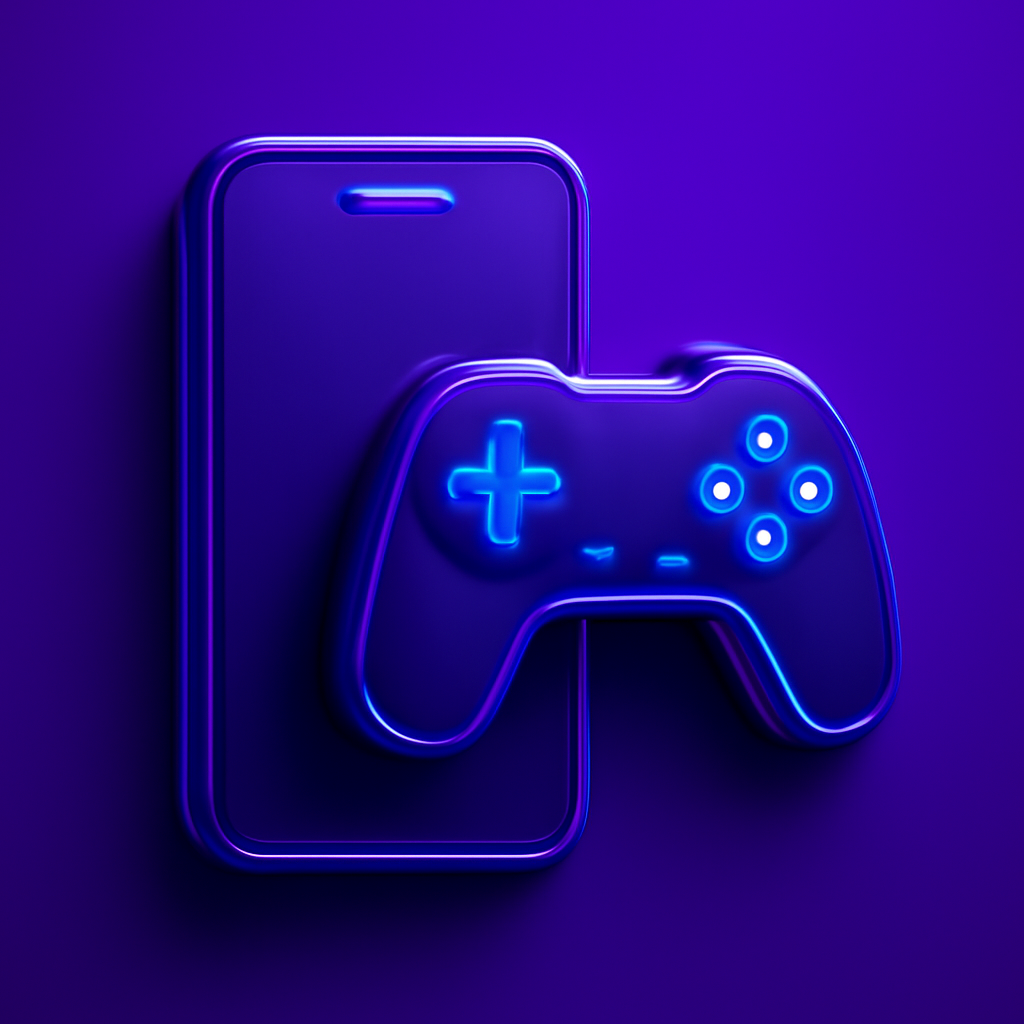 A badge symbolizing the NN Games App Update Process.