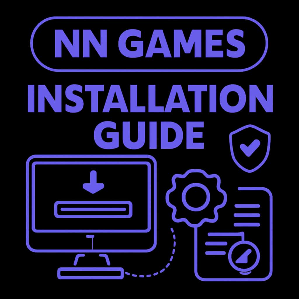 Diagram illustrating the NN Games installation process.