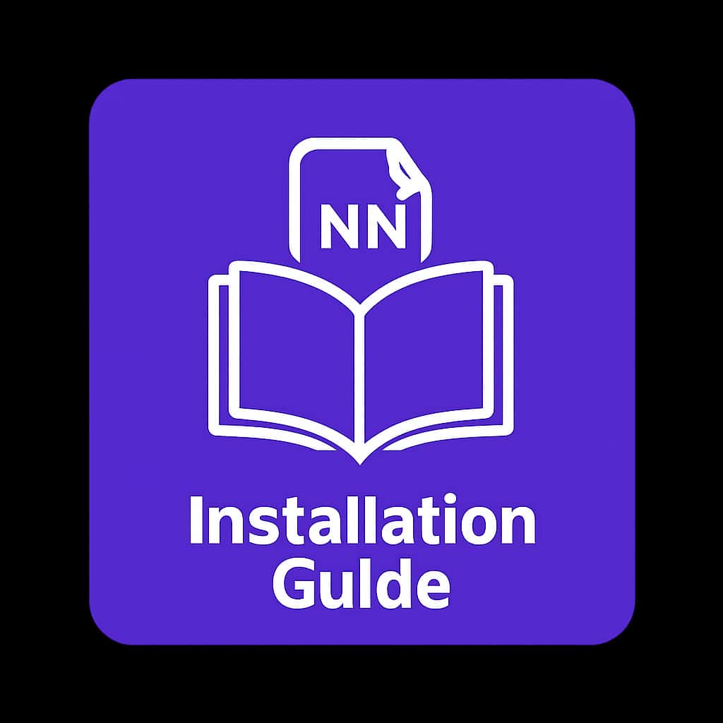 Icon representing the NN Games Installation Guide.