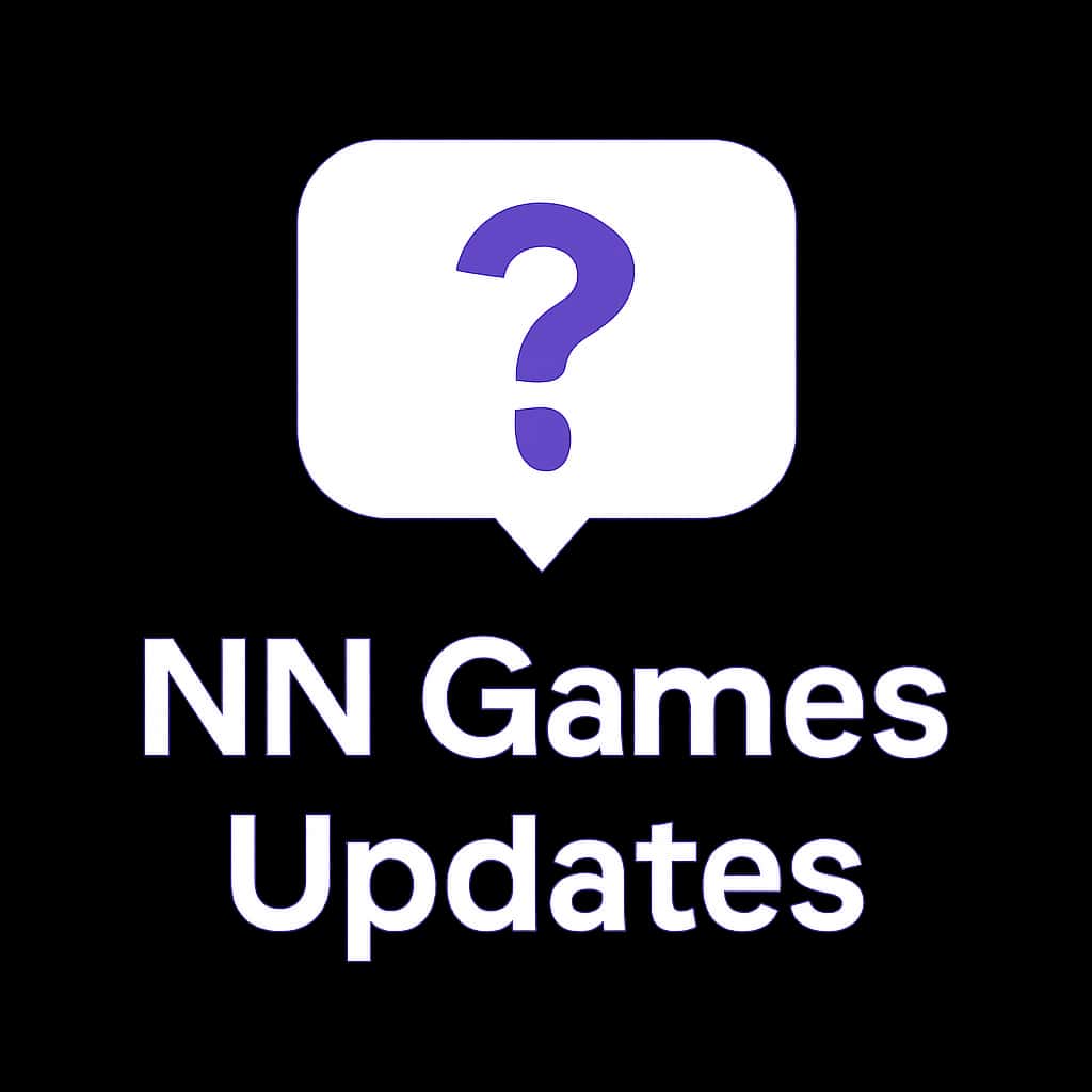 A clean badge design symbolizing NN Games updates.