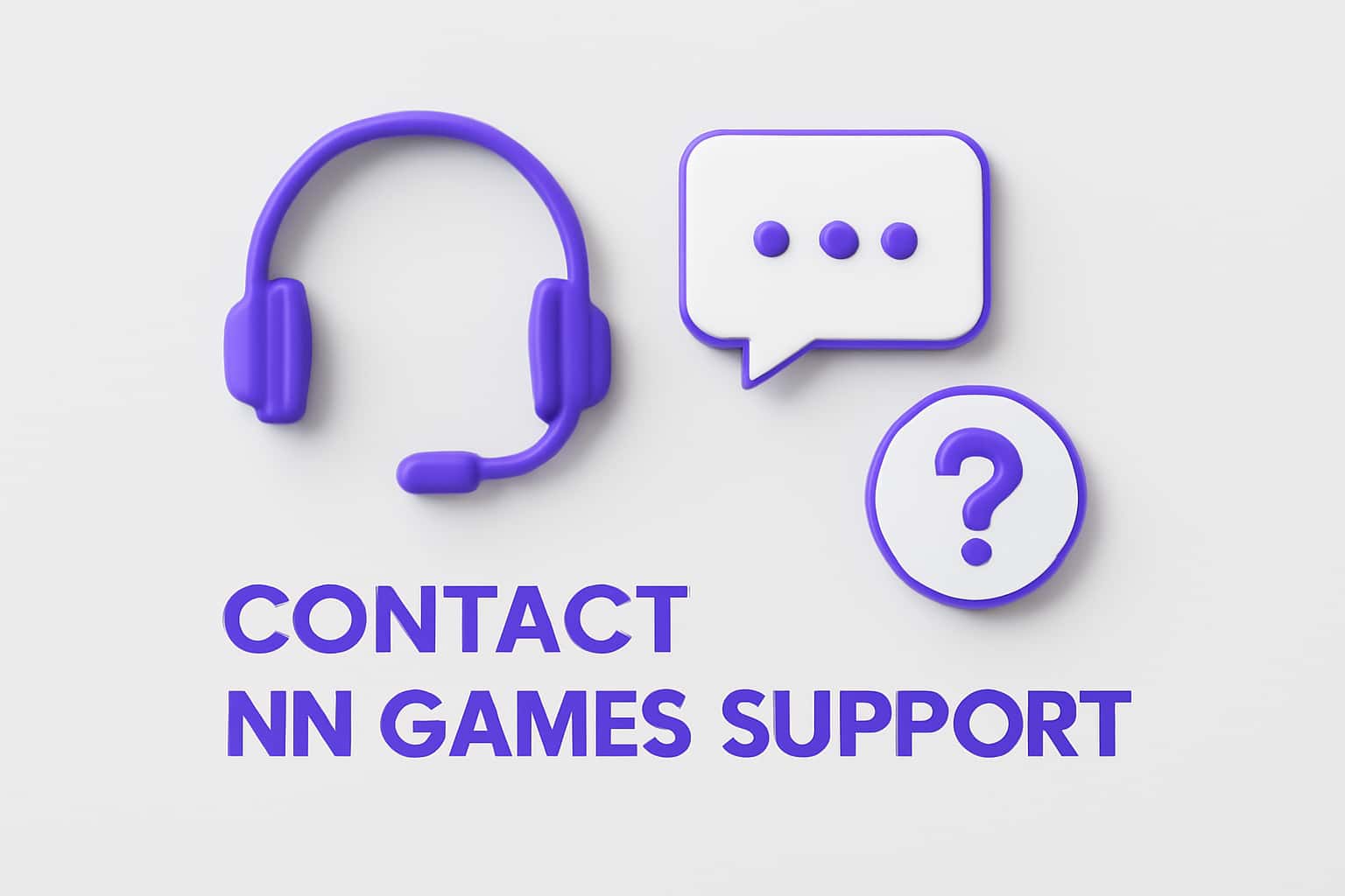 Contact NN Games Support Interface